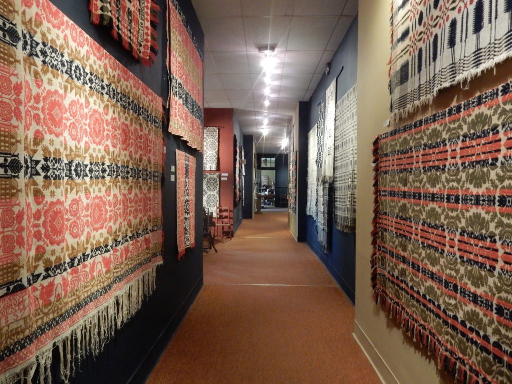 Hallway Gallery National Museum of the American Coverlet Bedford PA