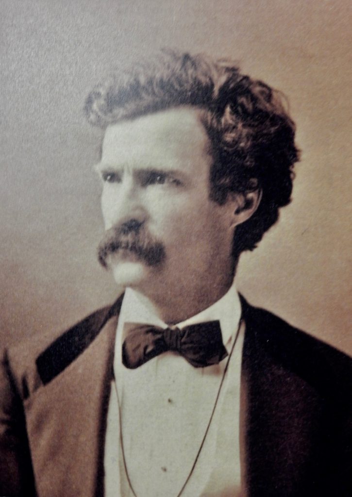 Photo of young Mark Twain