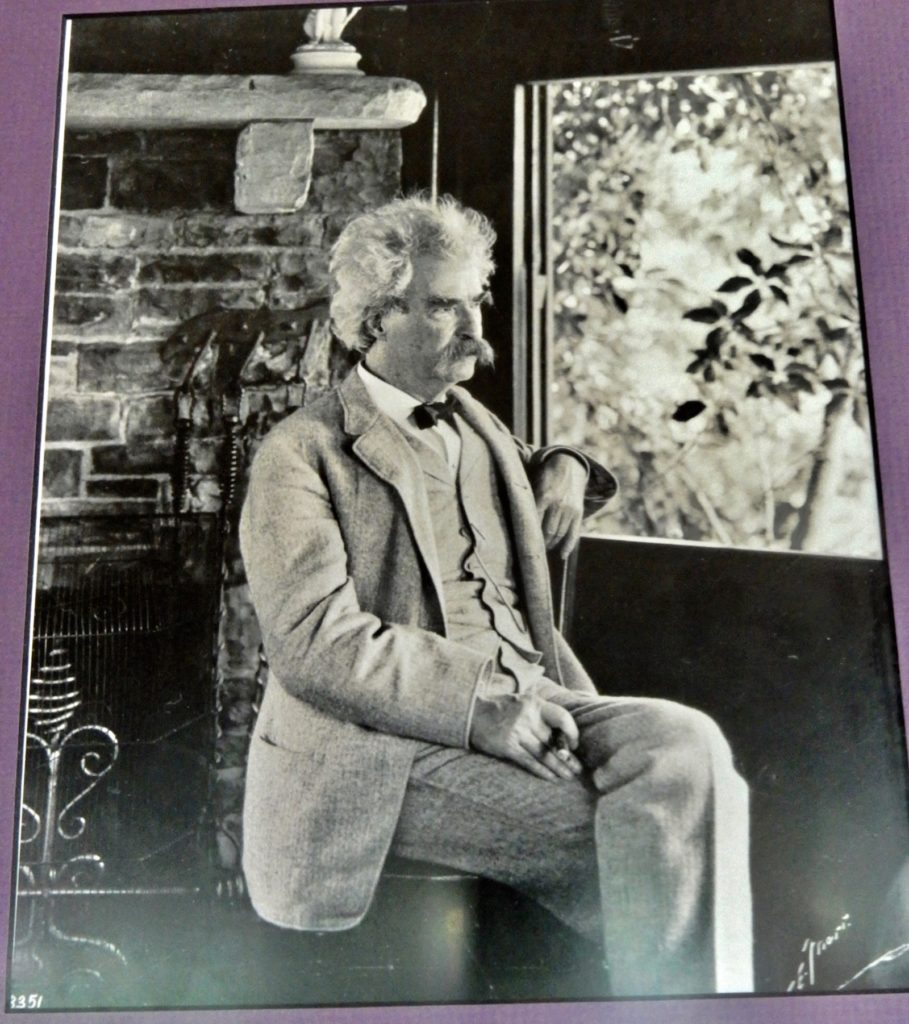 Mark Twain in his Study Elmira NY