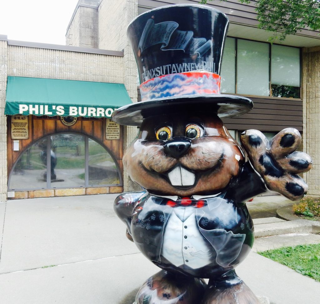 The year round Punxsutawney Phil burrow in central PA