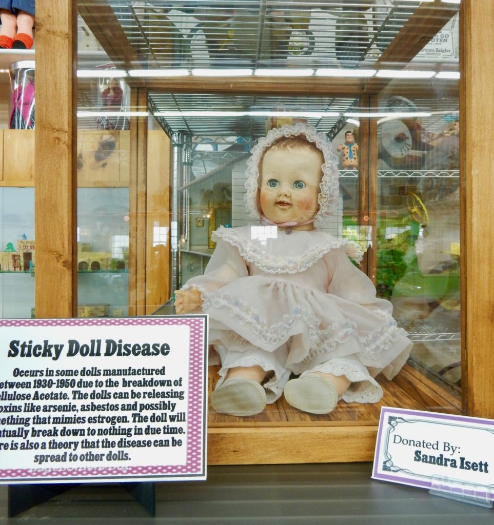 Sticky Doll Syndrome Isett Museum Huntingdon PA