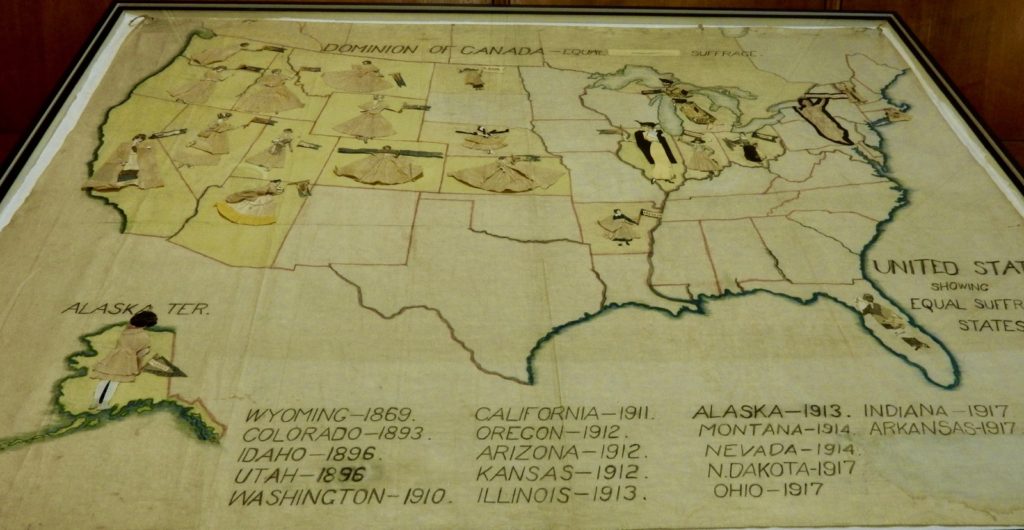 Women's Vote Map, Rochester NY Public Library