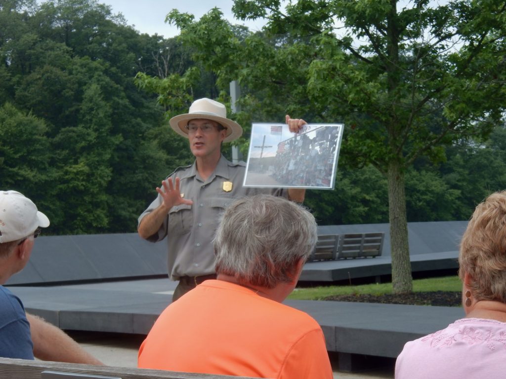 Flight 93 Memorial Park Ranger