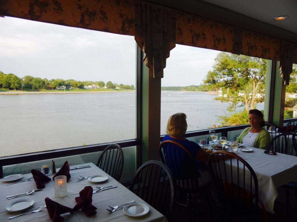 View from Patio The Bayard House, Chesapeake City MD