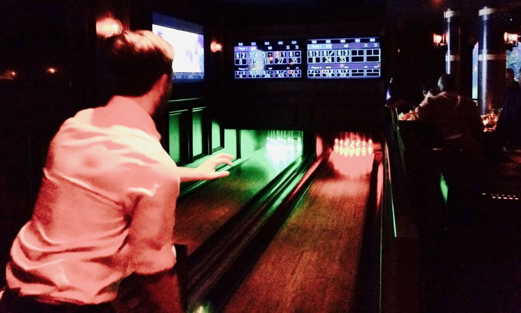 Bowling Fishbowl Dream Hotel Midtown NYC