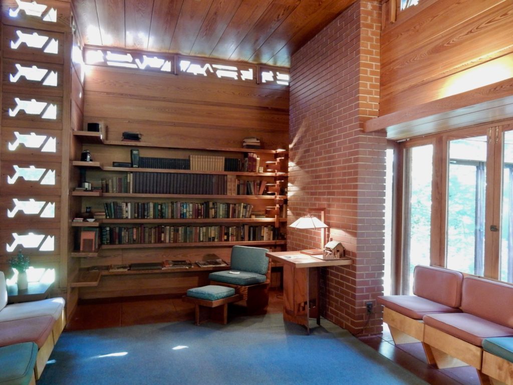 Living Room, Frank Lloyd Wright Pope-Leighey House, Fairfax VA