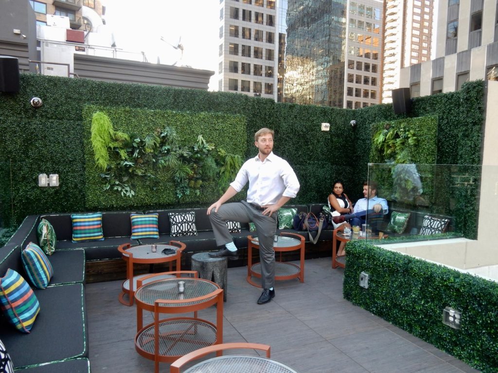 Living Wall PHD Terrace Dream Midtown NYC