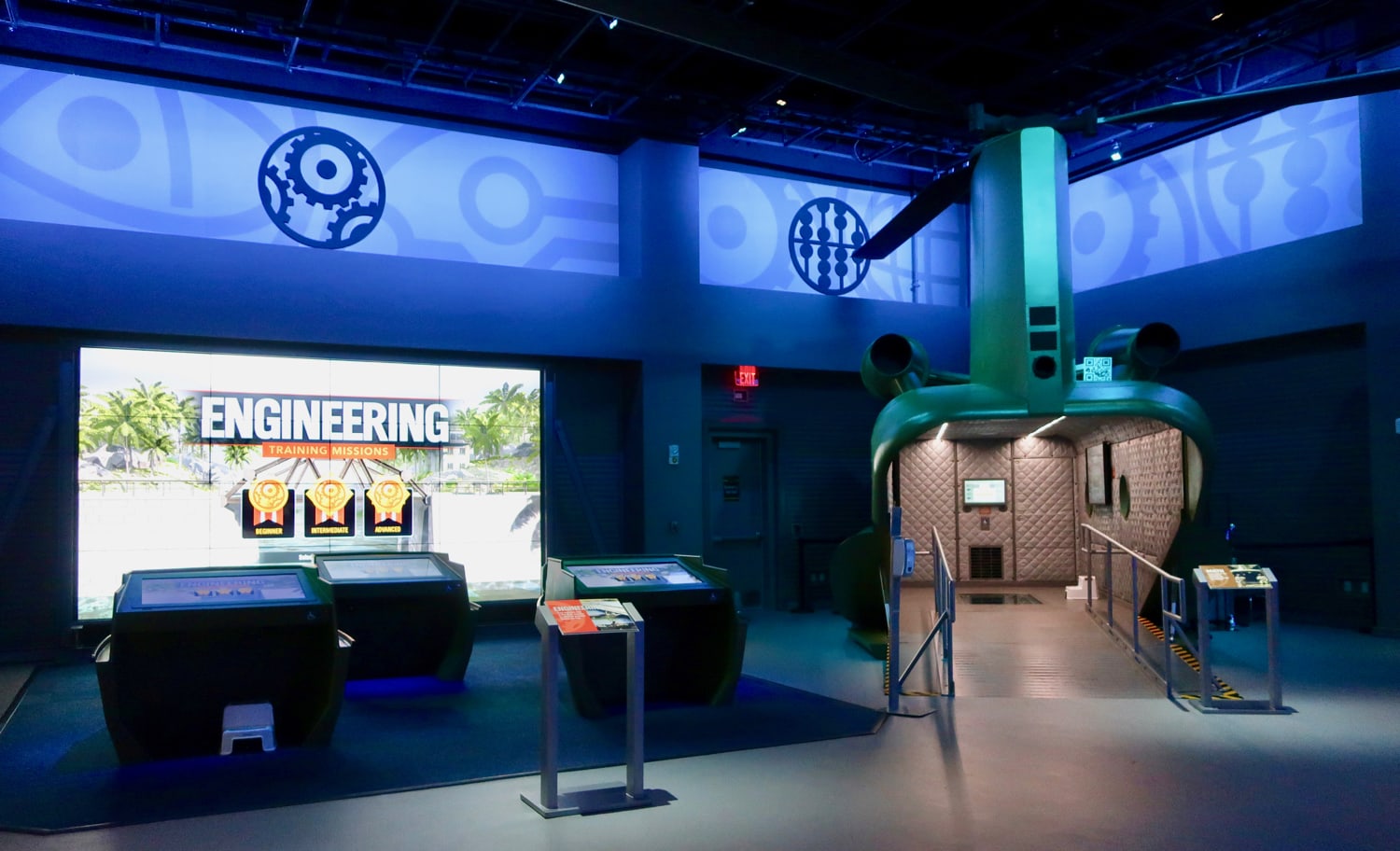 Interactive exhibits teach GSTEM at NMUSA Fort Belvoir VA