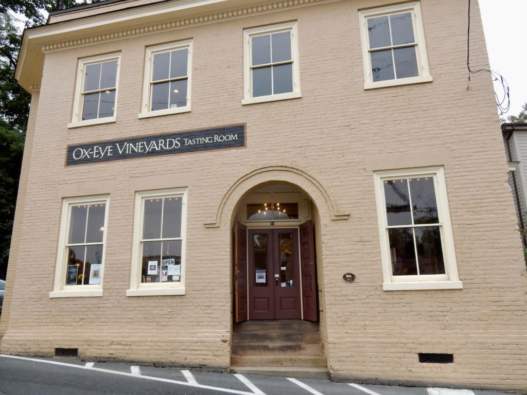 Ox-Eye Vineyards Tasting Room, Staunton VA