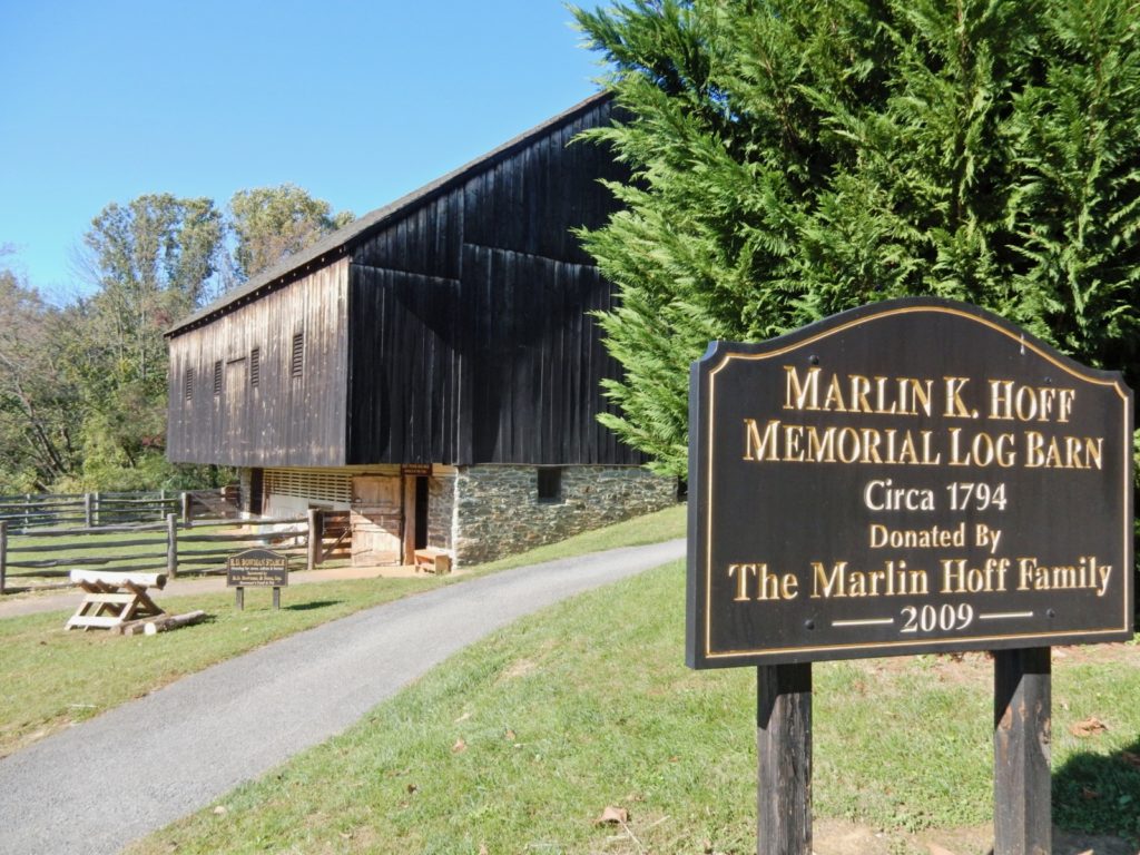 Marlin K Hoff Memorial Log Barn