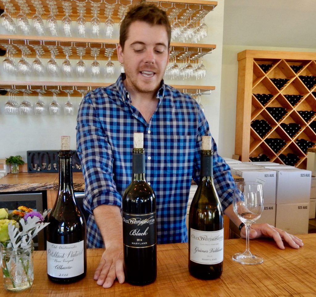 Drew Baker, Old Westminster Vineyards MD