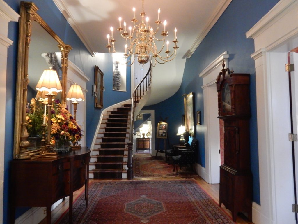 Entry foyer, Antrim 1844, Taneytown MD