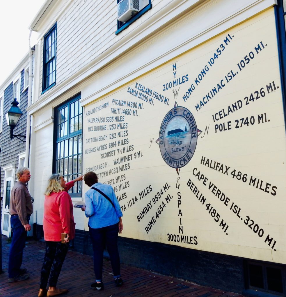 Nantucket Distance Sign