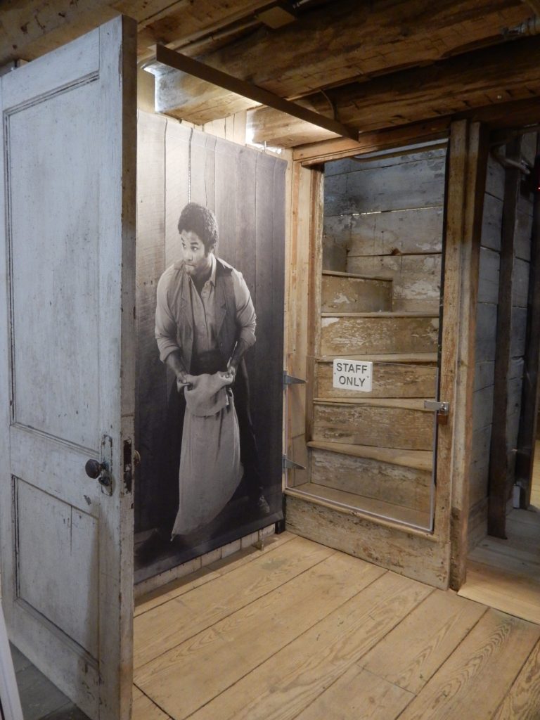 Interior exhibit at Stone Barn Musem Woodlawn Manor in Sandy Spring MD