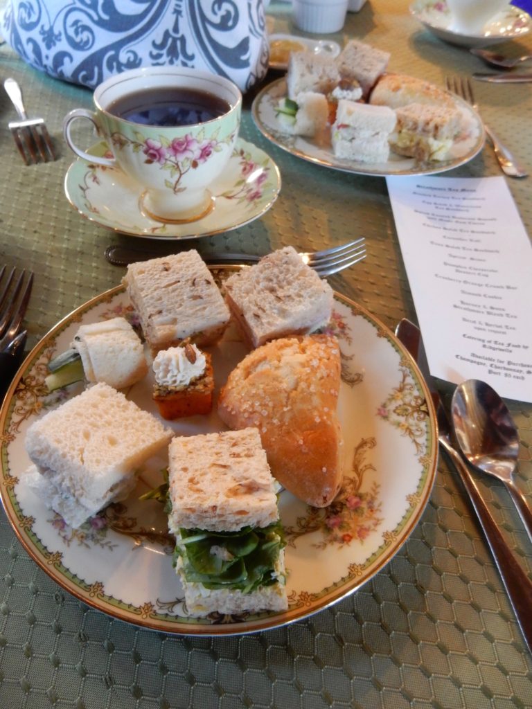 Tea, sandwiches, and treats at High Tea - Strathmore Mansion - Bethesda MD