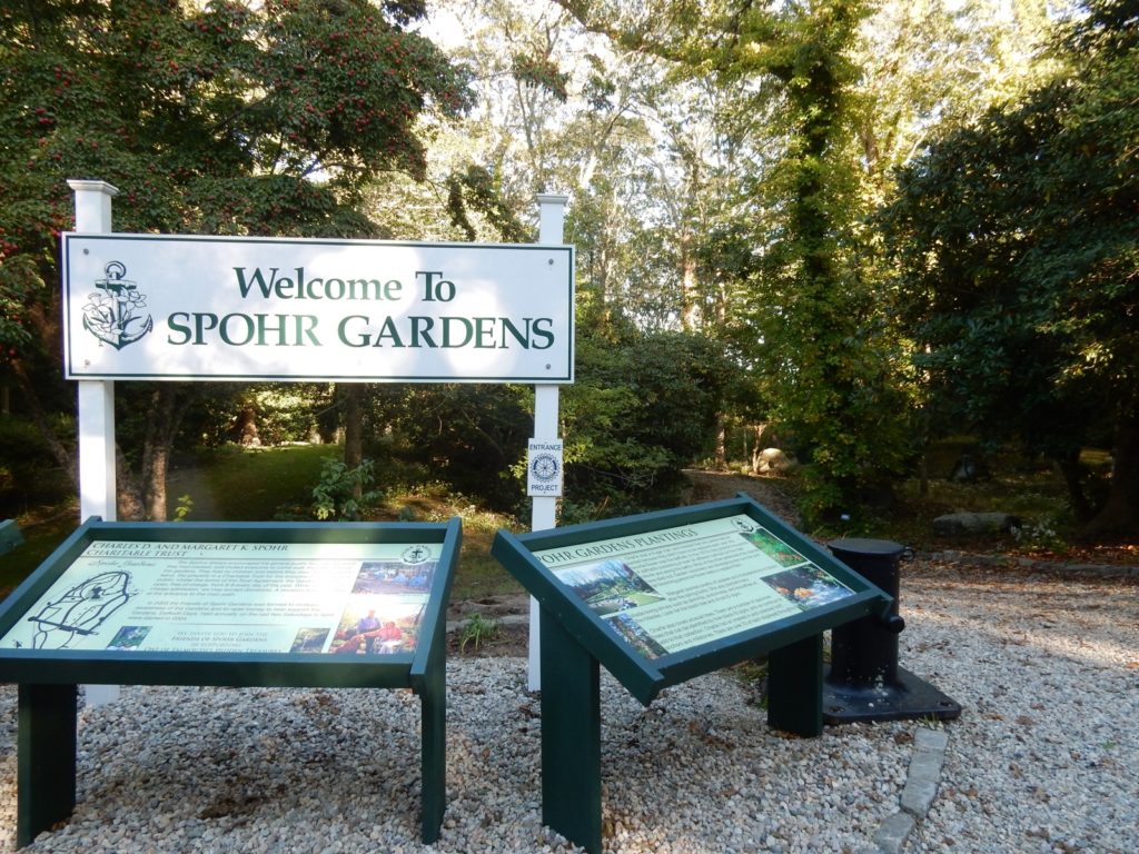 Welcome to Spohr Gardens, Falmouth MA