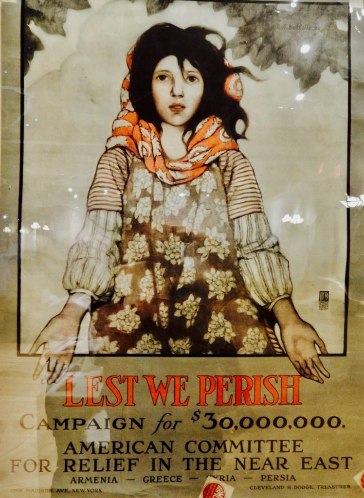 Lest We Perish Poster, NY State Military Museum Saratoga NY