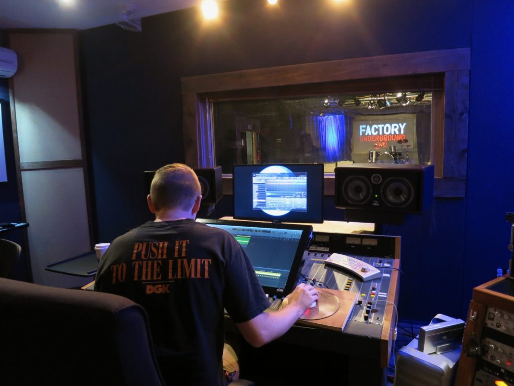 Recording Studio Soundstage Factory Underground Norwalk CT