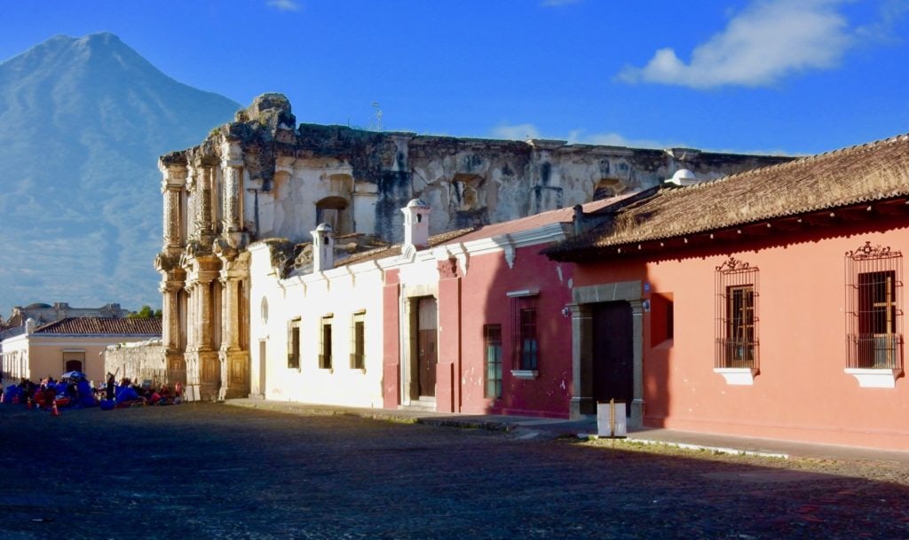 Antigua Guatemala Street Scene