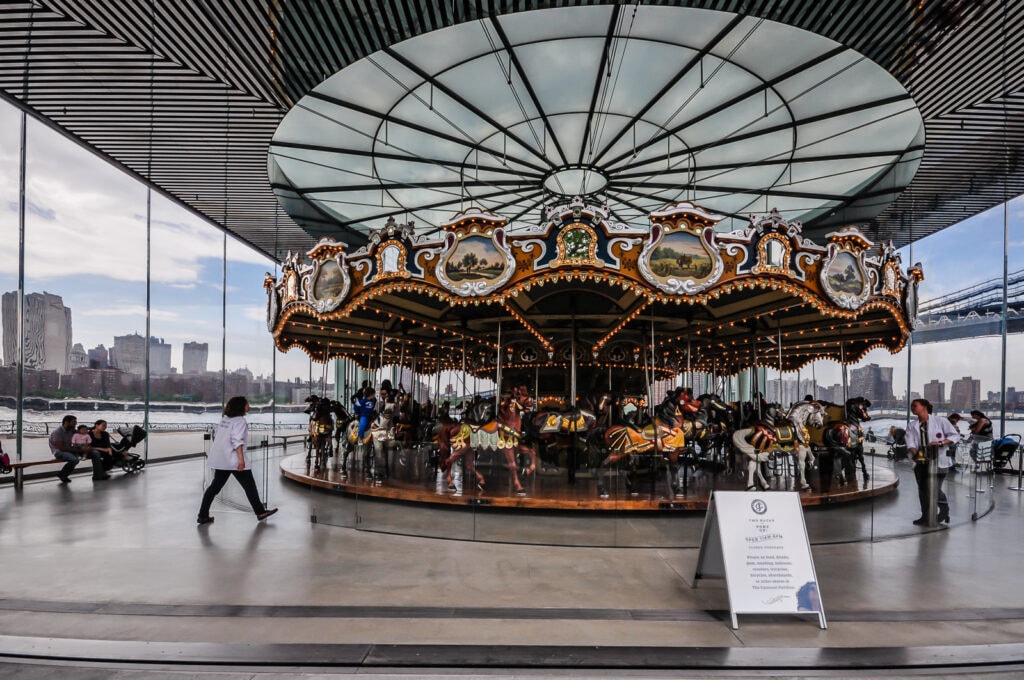 Jane's Carousel - historic carousel in Brooklyn