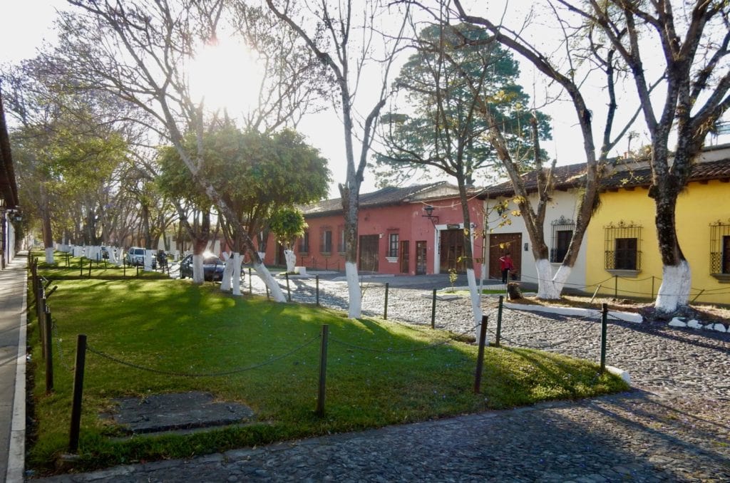 Residential street, Antigua Guatemala