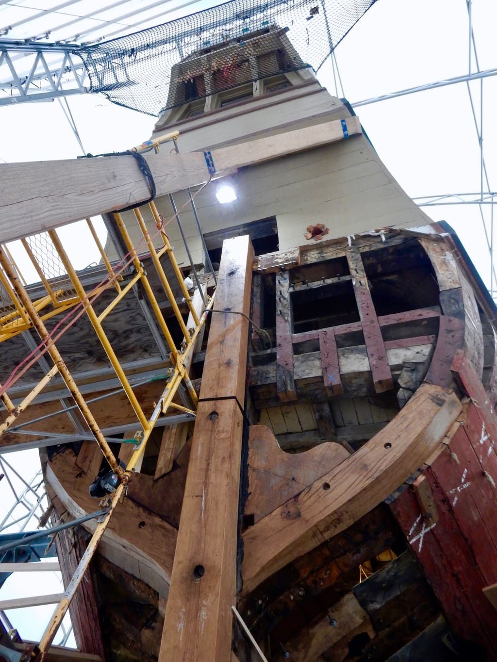 Mayflower II Restoration, Mystic Seaport CT