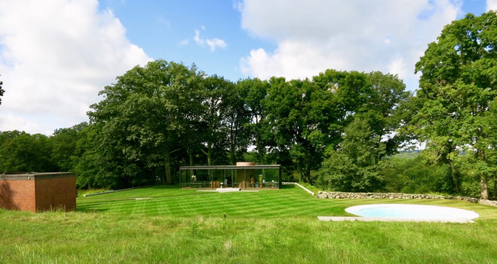 Philip Johnson's Glass House compound, New Canaan CT