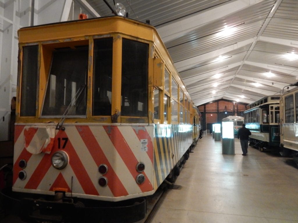Antique Streetcars at National Capital Trolley Museum Colesville MD