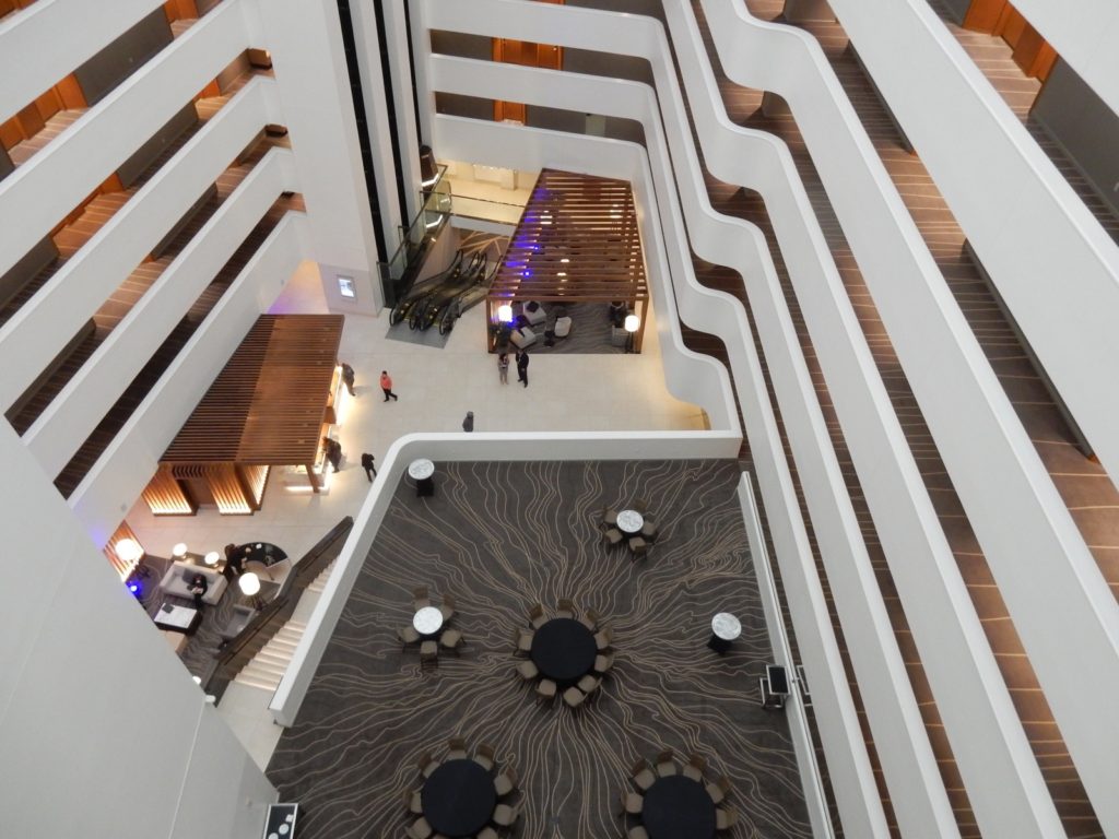 Hyatt Regency Bethesda Atrium View From Above