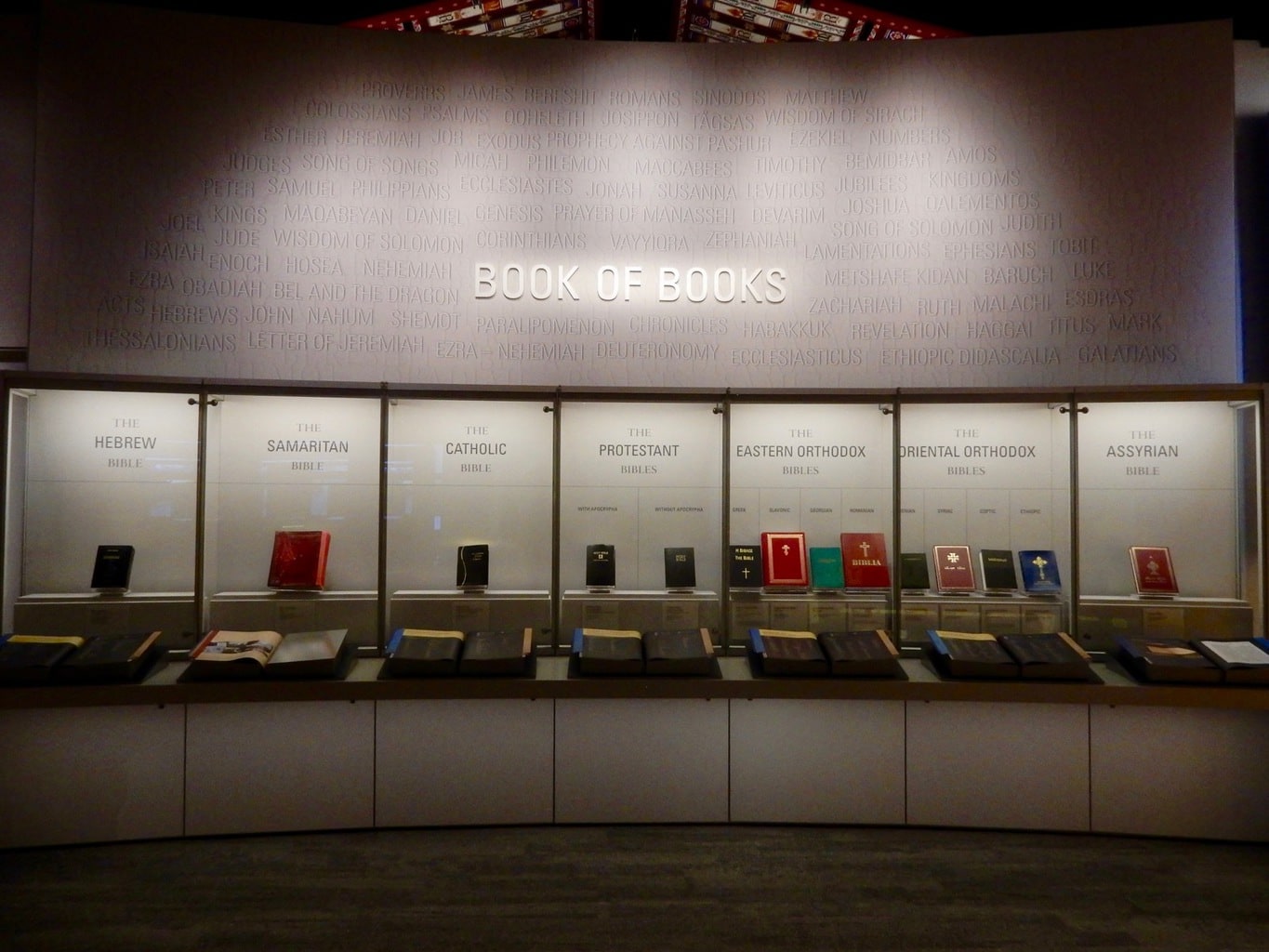 Bibles Through History - Museum of the Bible - Washington DC