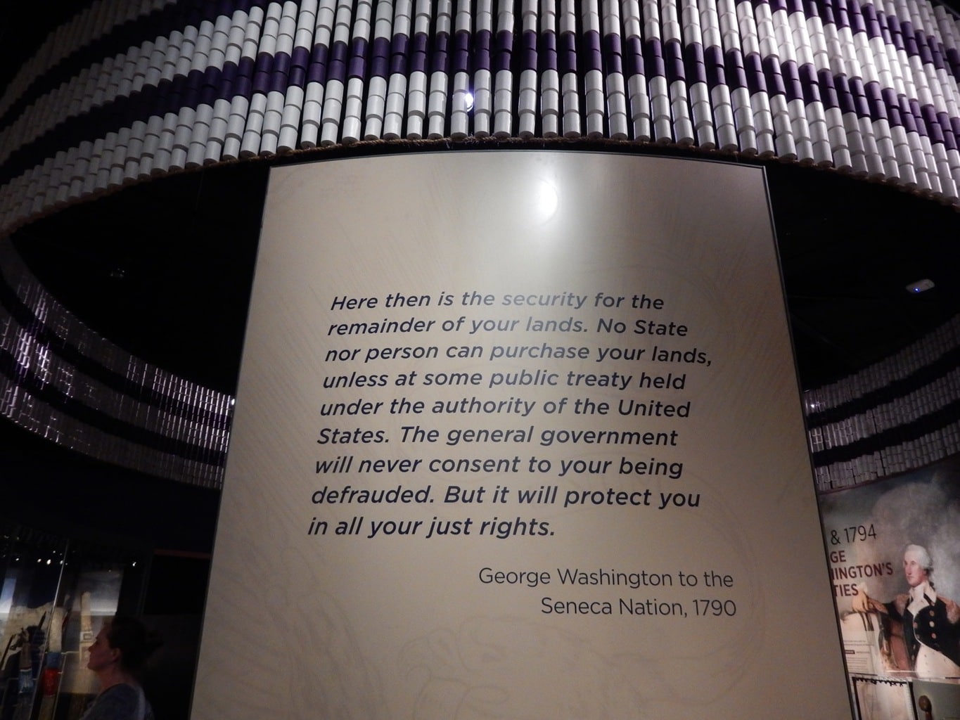 George Washington Letter to Seneca Nation 1790 - National Museum of American Indian DC