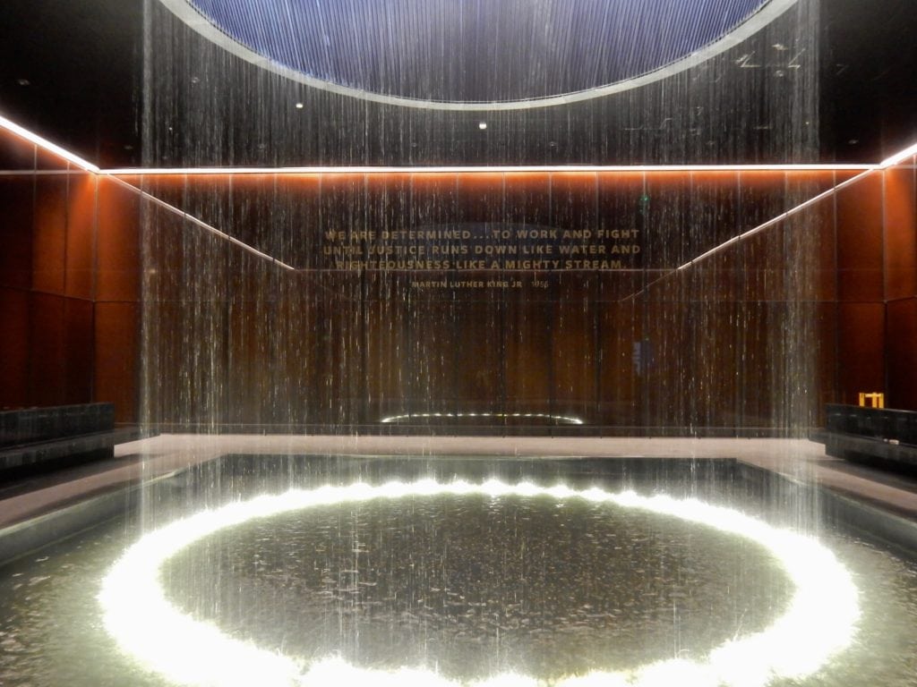 Contemplative Court - Segregation National Museum of African American History and Culture Washington DC