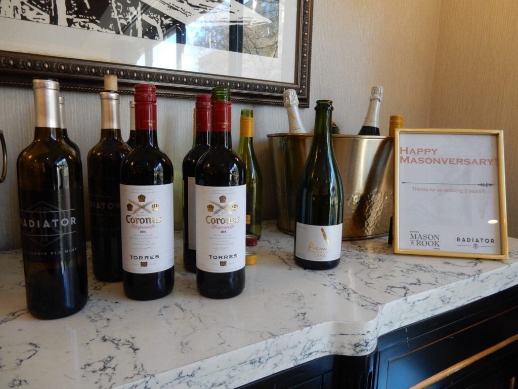 Kimpton Wine Hour Mason and Rook DC