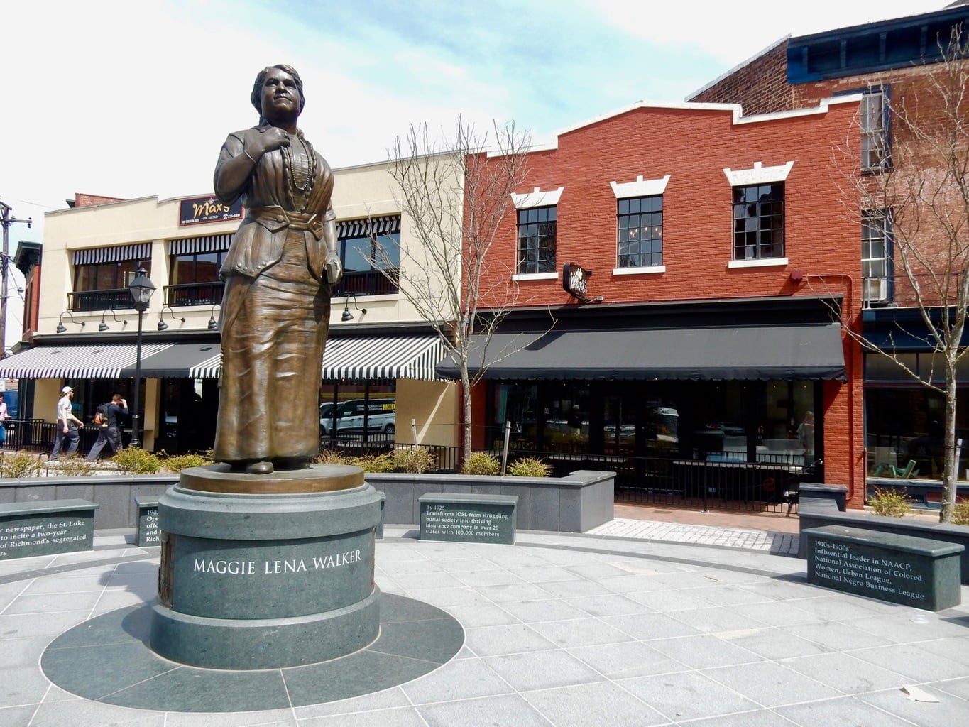 Statue of Maggie Lena Walker Richmond VA