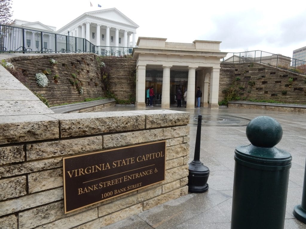Visitors Center, Virginia State House Richmond VA