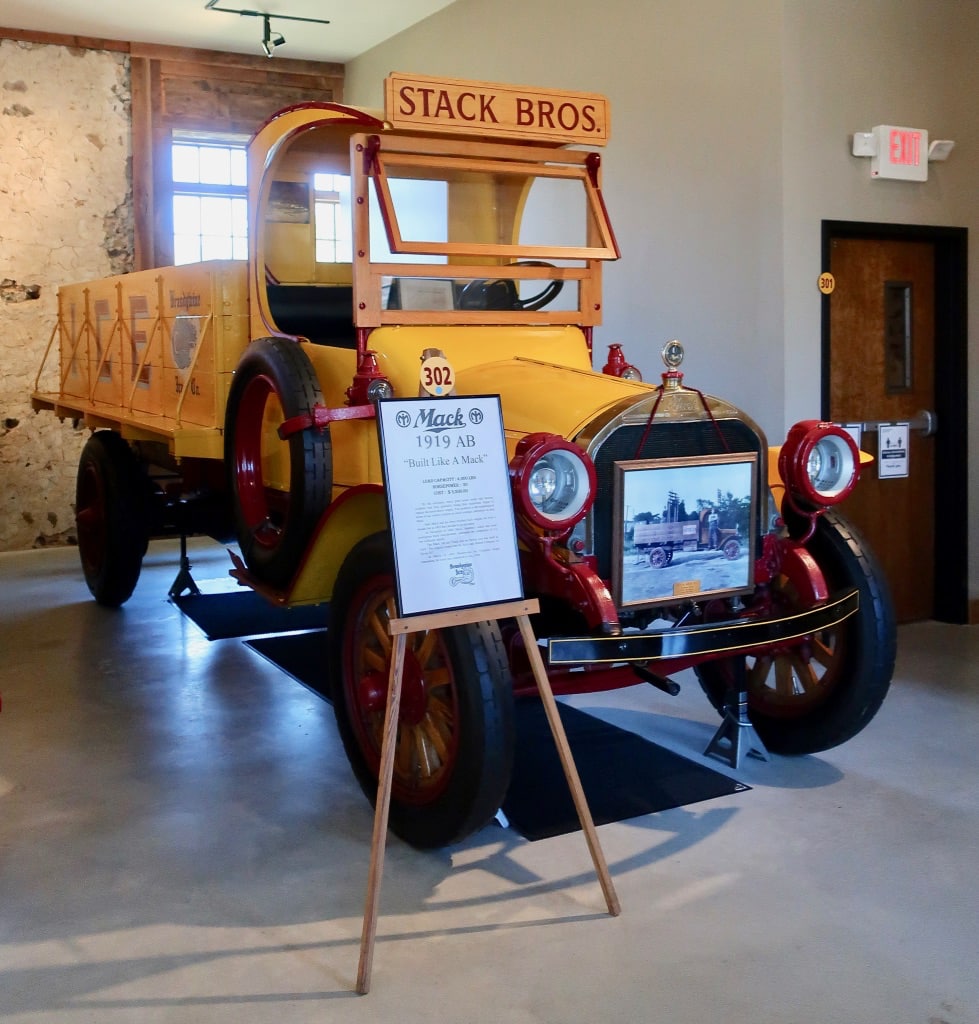 1919 Mack Ice Truck Antique Ice Tool Museum PA