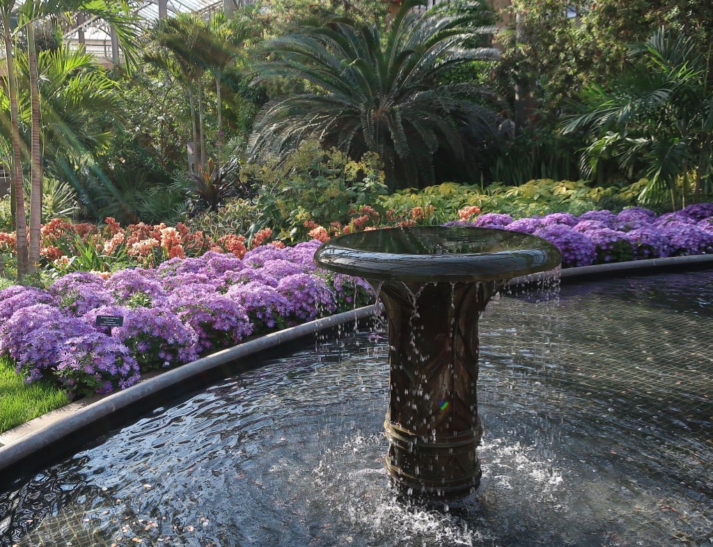 Conservatory Fountain Longwood Gardens PA