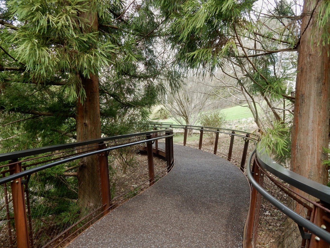 Elevated Walkway Chanticleer Garden Wayne PA