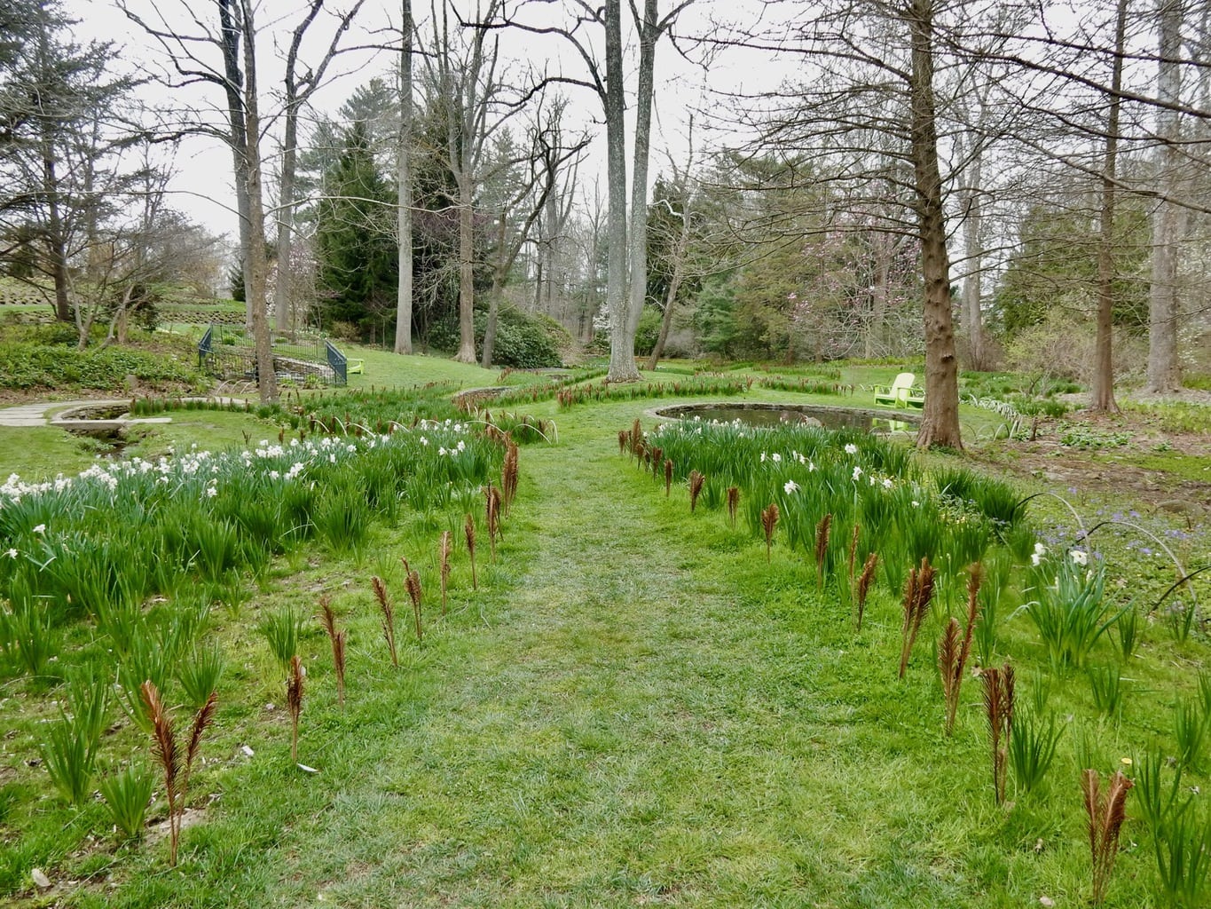 Spring pathway, Chanticleer Garden PA