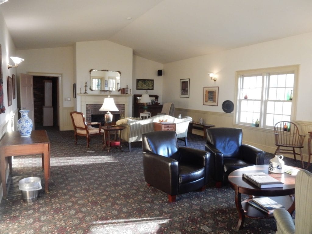 Living Room Chesterfield Inn NH