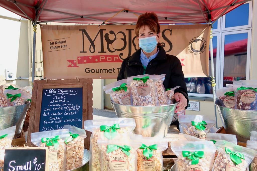 MoJos Popcorn Artisan Exchange outdoor Saturday market West Chester PA