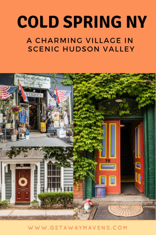 Cold Spring NY Day Trip Charms; Metro North Stop