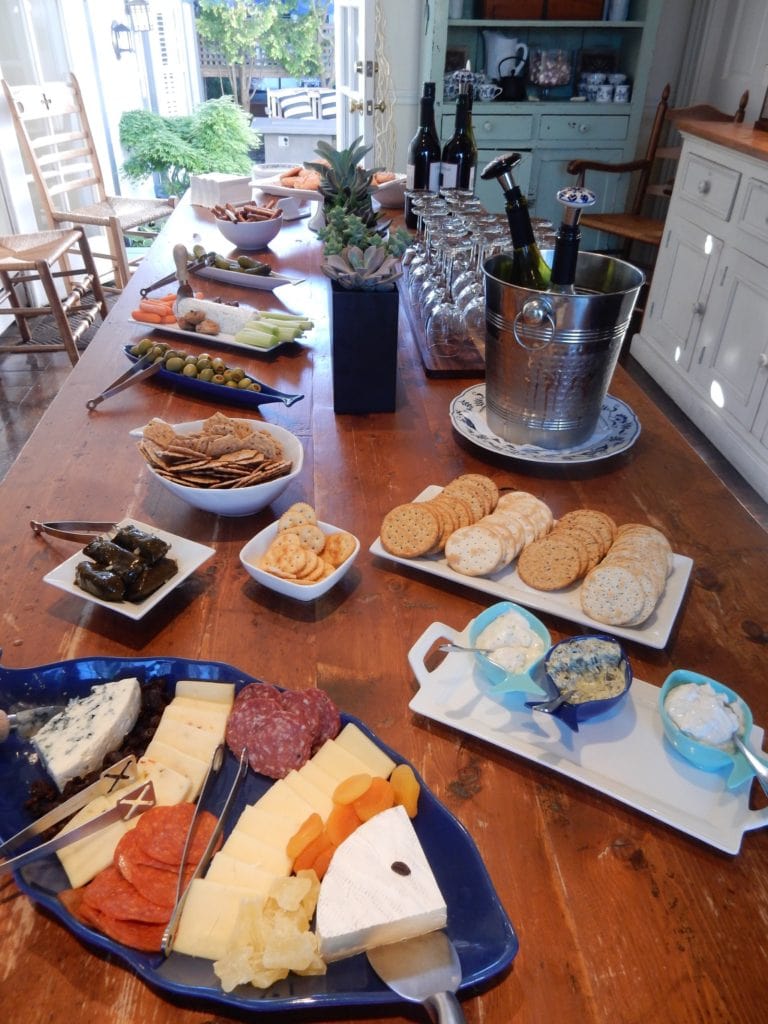 Wine and Nibbles Hour, Carpe Diem Guesthouse Provincetown MA