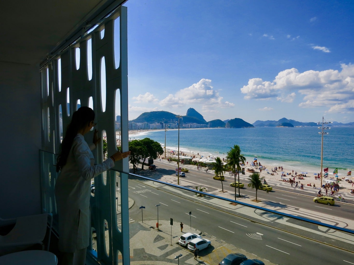 View from Room, Hotel Emiliano Rio Brazil