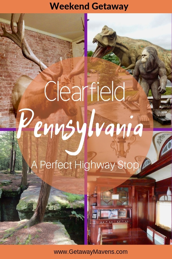 Clearfield County PA Pin