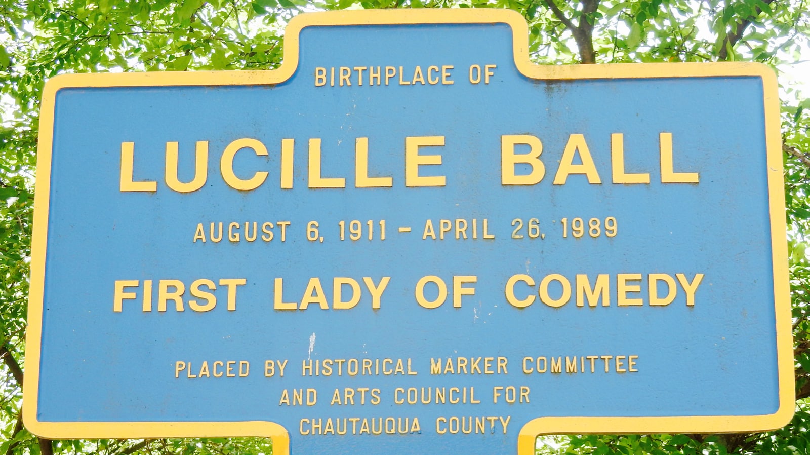 Jamestown NY and The Chautauqua Institution For the Intellectually and