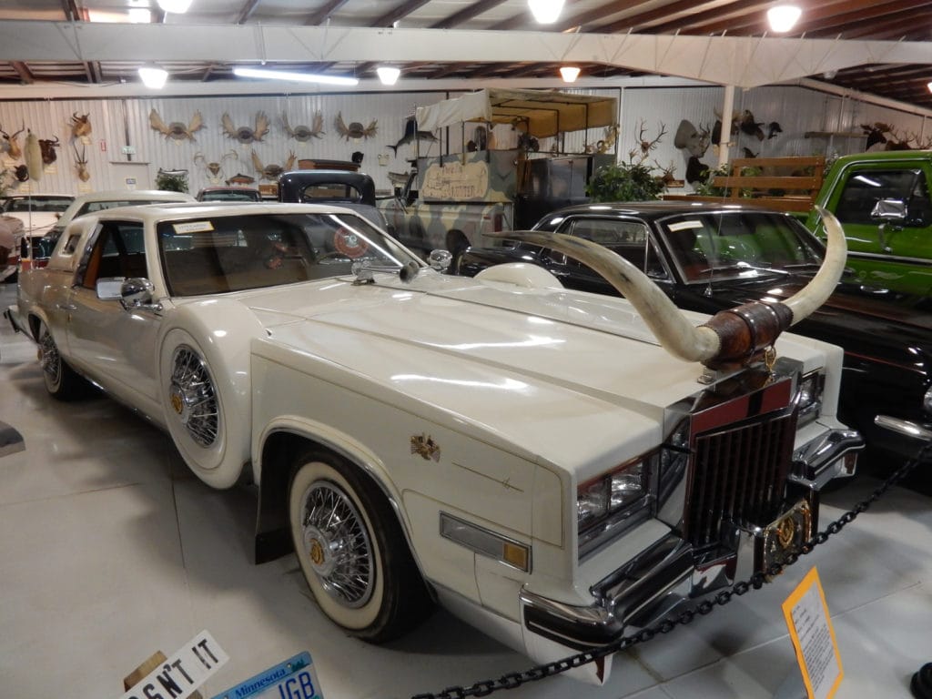 Horns on Caddy, Grice Museum, Clearfield PA