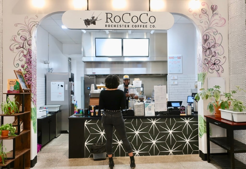 RoCoCo Coffee at the Mercantile Rochester NY