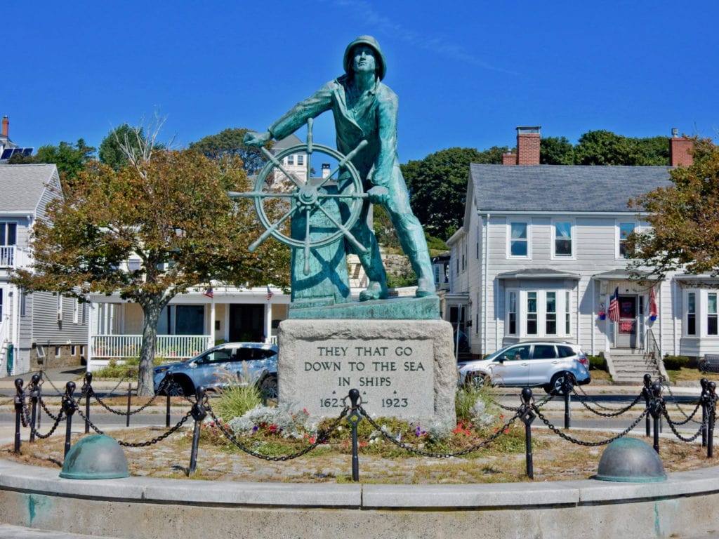 The Man at the Wheel Gloucester MA