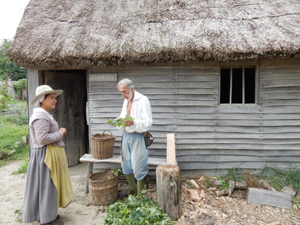 Costumed Docents at Plimoth Plantation